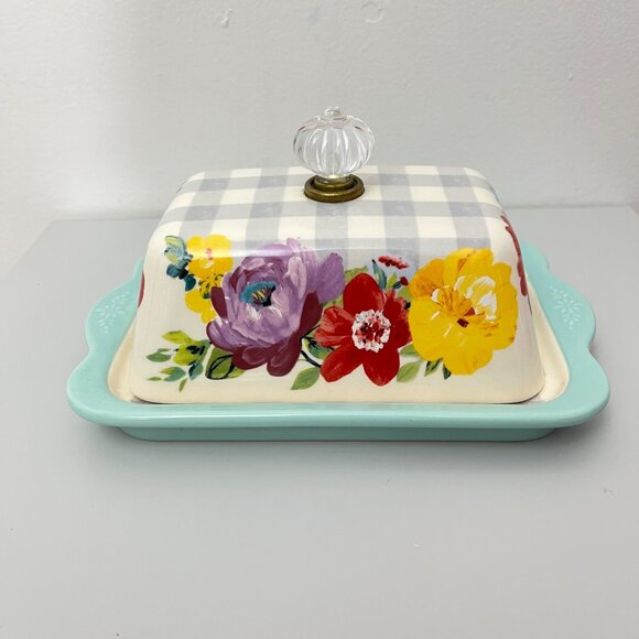 The Pioneer Woman Sweet Romance Double Stick Butter Dish‎ - Picture 1 of 6